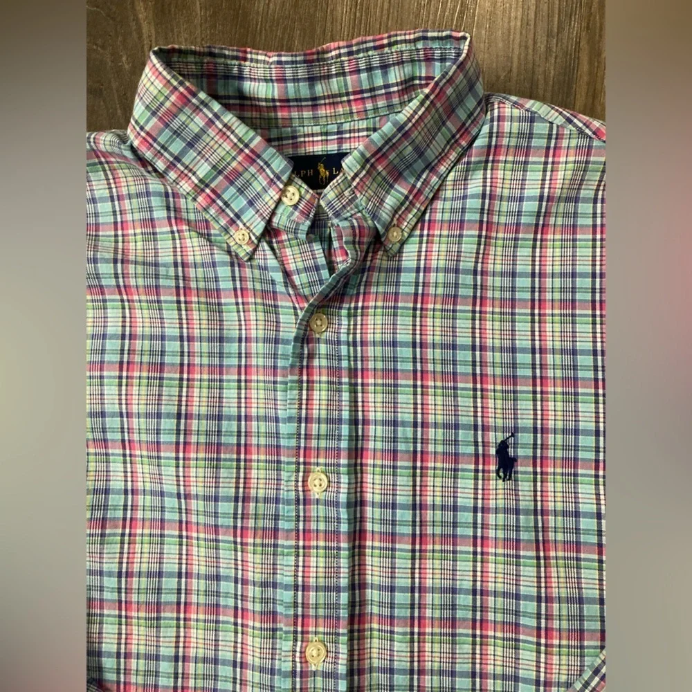 Polo Ralph Lauren‎ Men’s Medium Button Down Shirt